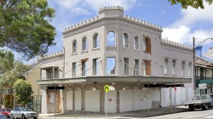 In 2012 the owners briefly listed the original facade and a large hole in the ground for more than $5.5 million but it didn't sell.