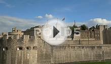 Close Up View Of The Tower Of London, England Stock Video