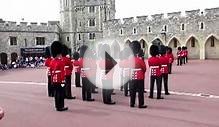 Guard change in Windsor castle