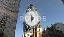 Swiss Re Tower The Gherkin St Mary Axe Office Block In The